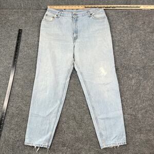 Levis 550 Jeans Womens Size 18M Blue Relaxed Tapered Fit Denim Casual Pants